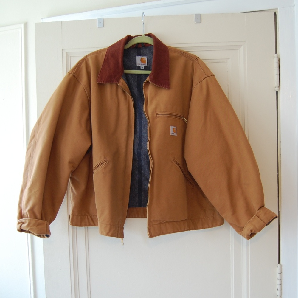 carhartt men's duck detroit jacket XXL